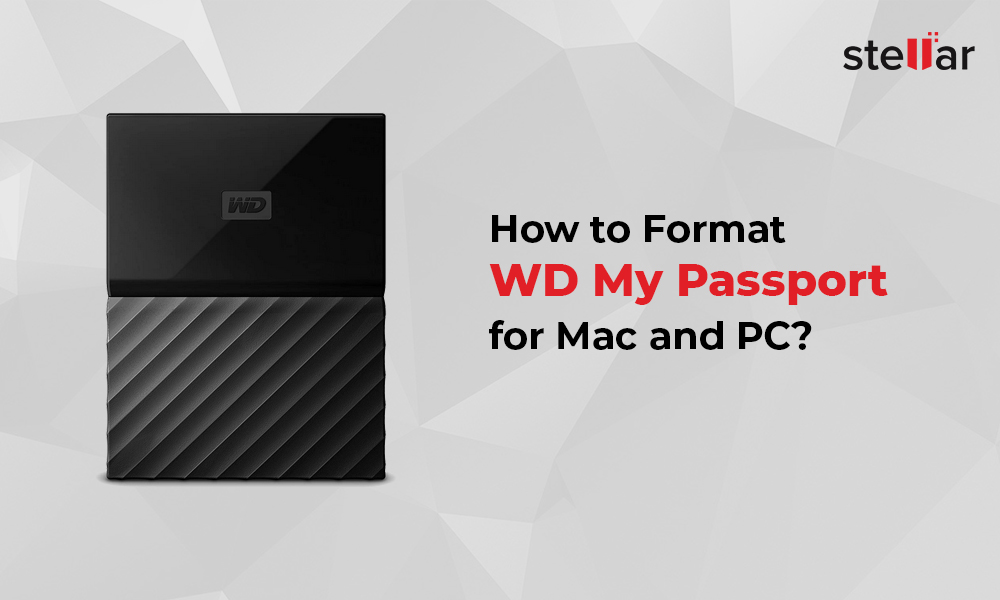 reformat a passport hard drive for mac